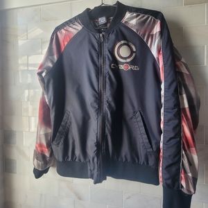 Cyborg Justice League Bomber Jacket Men's Small